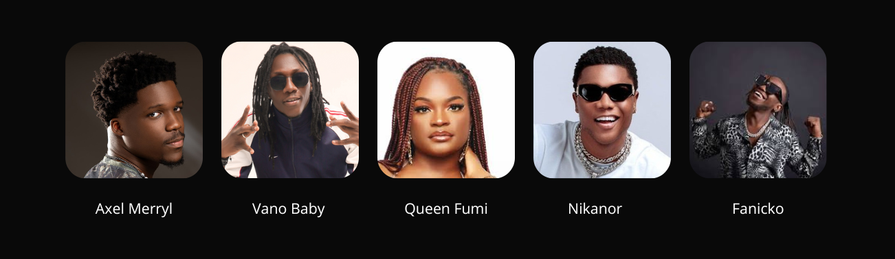 Liste Artistes 2